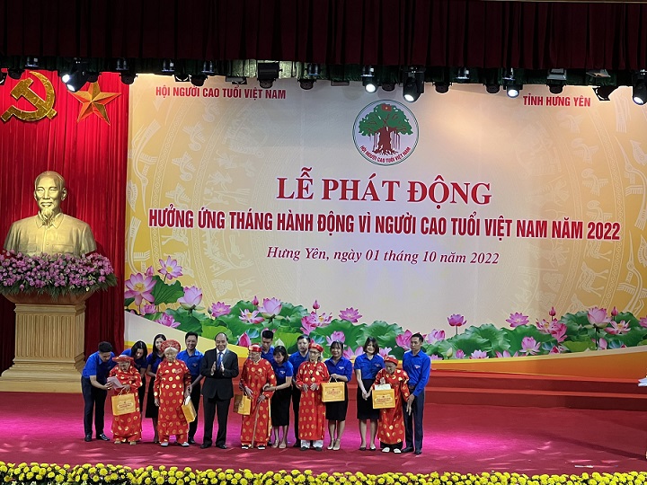 Một số hình ảnh tại Lễ phát động hưởng ứng Tháng hành động vì người cao tuổi Việt Nam năm 2022